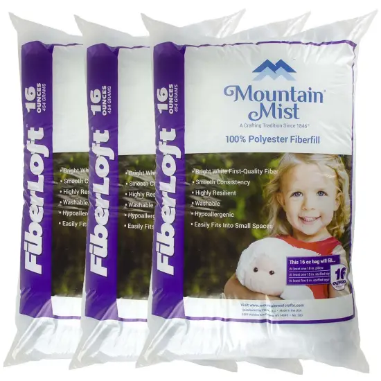 Fiberfill, 16 oz. 3-pack Accessory Multi {1}