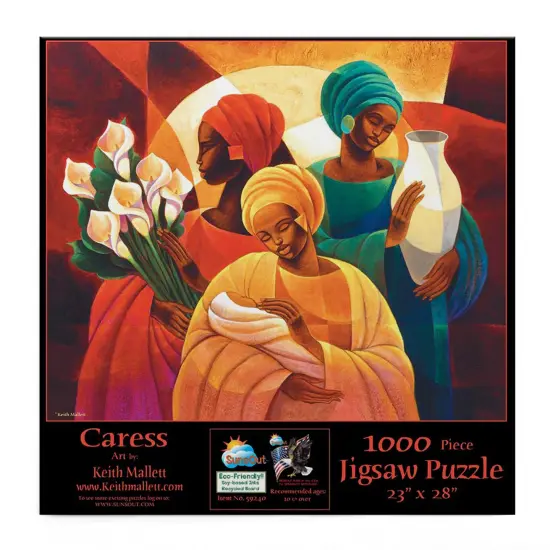 Sunsout Caress 1000 pc Mothers Day Jigsaw Puzzle 59240 {4}