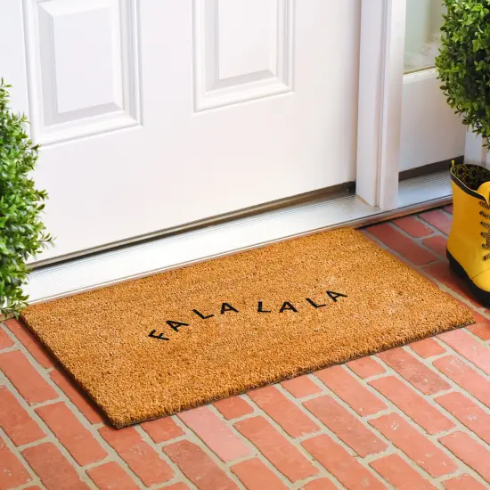 Whimsy Fa La La Doormat {5}