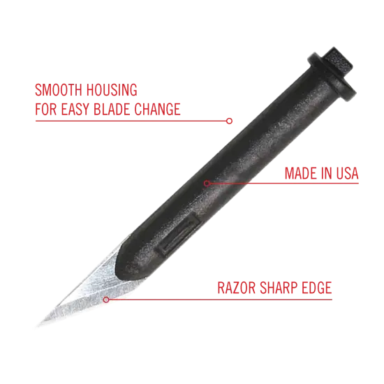 #65 Executive Retractable Pen Knife Blades {3}