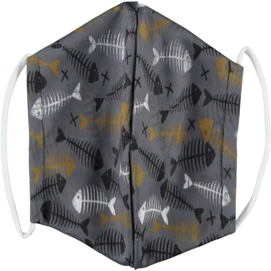 6-Pack: Men's Reusable Machine Washable Masks Mystery (3 Solid + 3 Prints) {5}