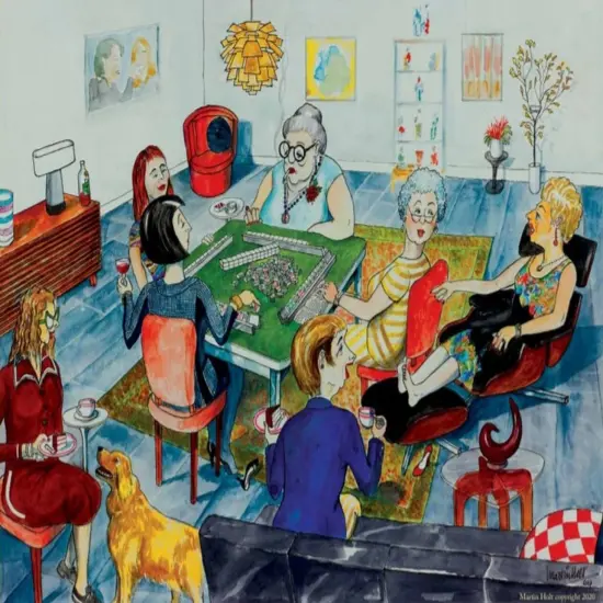 Sunsout Mah Jongg Meet Up 1000 pc Jigsaw Puzzle 40810 {1}