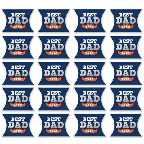 Big Dot of Happiness Happy Father's Day - Favor Gift Boxes - We Love Dad Party Petite Pillow Boxes - Set of 20 {6}