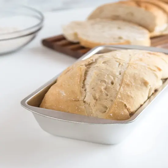 Fox Run 671 Bread Baking Pan Even Heat Tin-Plated Stainless Steel 8.5" {5}