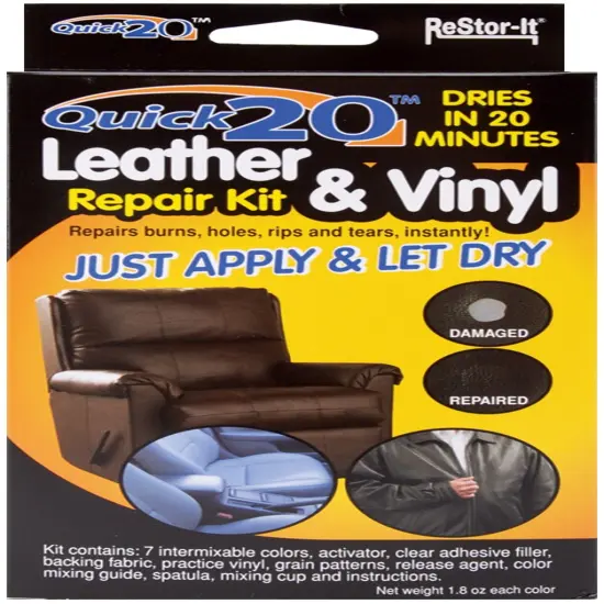 Restor-It Quick 20 Leather & Vinyl Repair Kit {1}