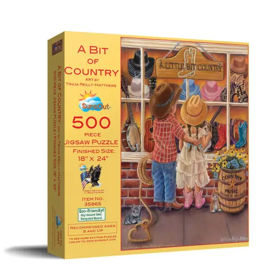 Sunsout A Bit of Country 500 pc Jigsaw Puzzle 35865 {3}