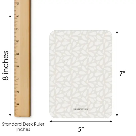 Big Dot of Happiness Champagne Elegantly Simple - Find the Guest Bingo Cards and Markers - Wedding & Bridal Shower Bingo GameSet of 18 {6}