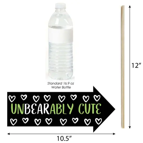 Big Dot of Happiness Funny Party Like a Panda Bear - Baby Shower or Birthday Party Photo Booth Props Kit - 10 Piece {4}