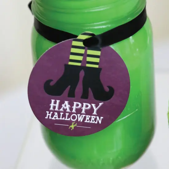Big Dot of Happiness Happy Halloween - Witch Party Favor Gift Tags (Set of 20) {6}