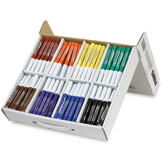 Prang Washable Markers - Master Pack of 200, Set of 8 Colors {2}