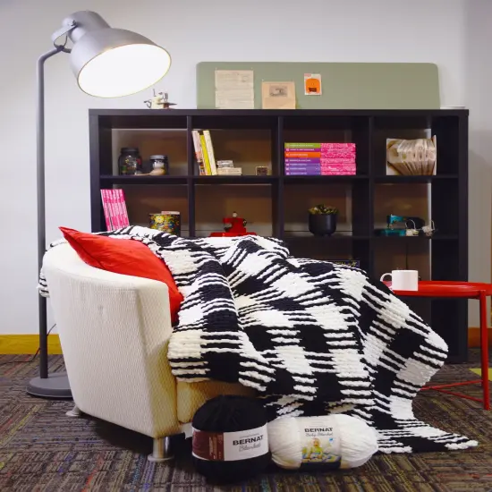 (Pack of 4) Bernat Blanket Big Ball Yarn-Coal {5}