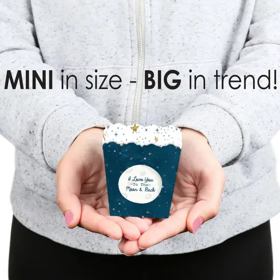 Big Dot of Happiness Twinkle Twinkle Little Star - Party Mini Favor Boxes - Baby Shower or Birthday Party Treat Candy Boxes - Set of 12 {6}