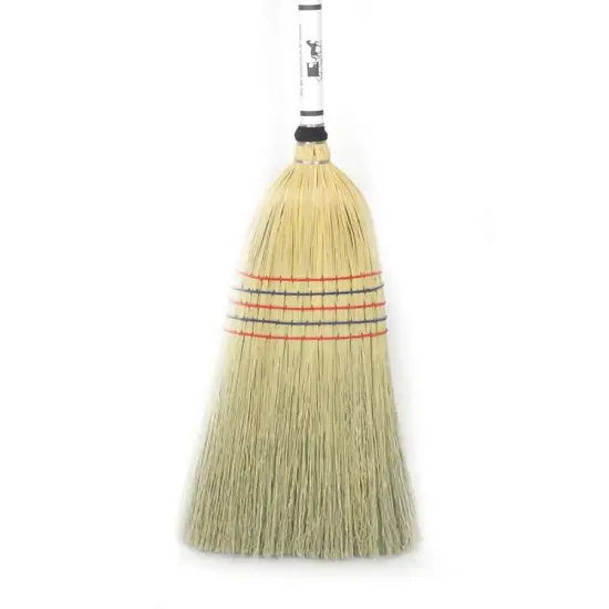 Lehman's Amish-Made Barn Broom - Large Authentic Corn Straw Broom with Hardwood Handle, Natural, 57 inches {1}