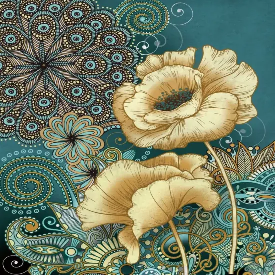 Inspired Blooms II Poster Print by Conrad Knutsen - Item # VARPDX15191 {2}
