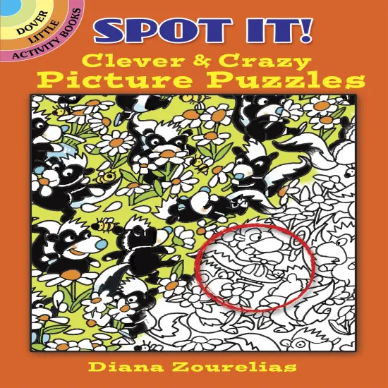 Clever & Crazy Picture Puzzles-Softcover {1}