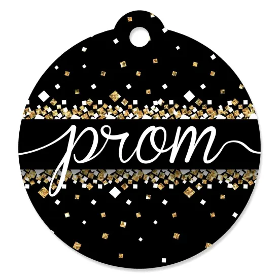 Big Dot of Happiness Prom - Prom Night Party Favor Gift Tags (Set of 20) {1}