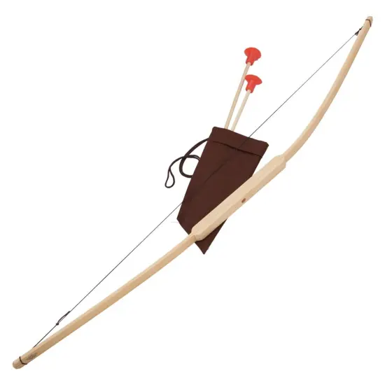 Schylling Pretend Toy Archery Set of Bow, Arrows, Quiver, and Target for Beginners {1}