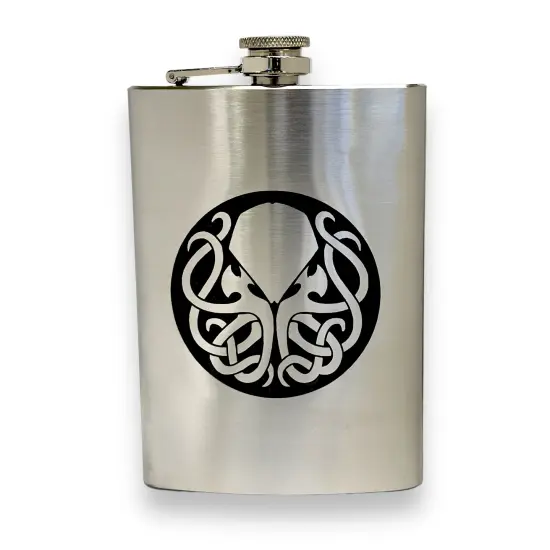 8oz Cthulhu Stainless Steel Flask {1}