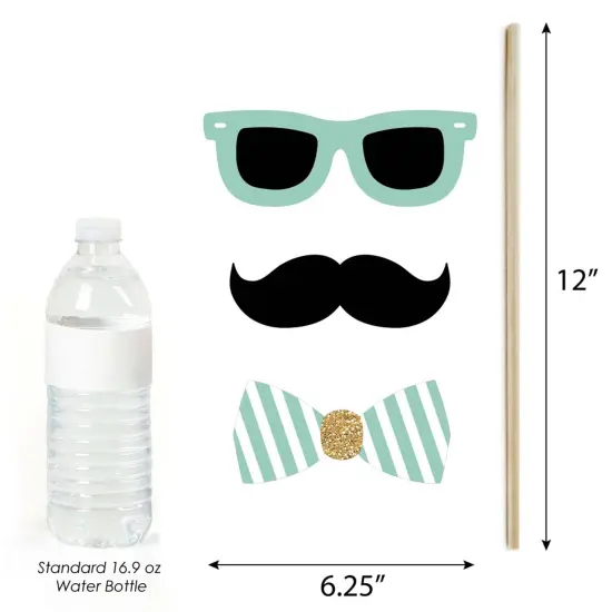 Big Dot of Happiness LA Livin' - Hollywood California Party Booth Props Kit - 20 Count {6}