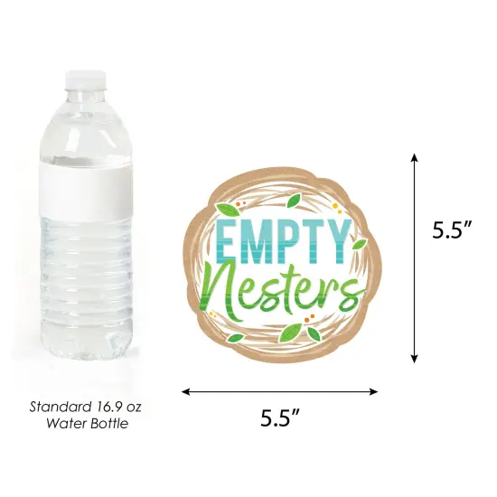 Big Dot of Happiness Empty Nesters - Decorations DIY Empty Nest Party Essentials - Set of 20 {6}