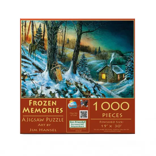 Sunsout Frozen Memories 1000 pc Jigsaw Puzzle 67328 {4}