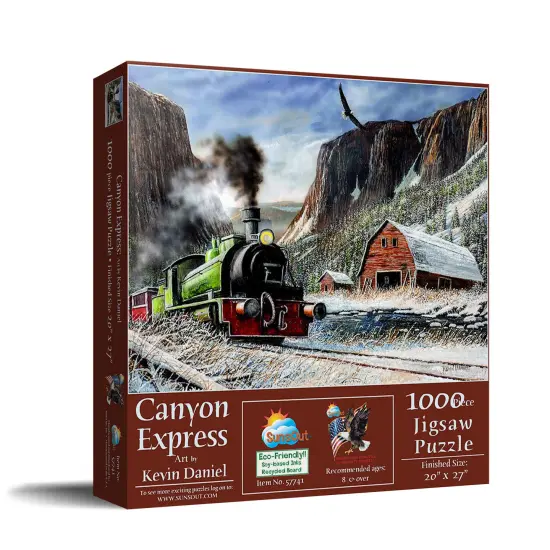 Sunsout Canyon Express 1000 pc Jigsaw Puzzle 57741 {3}