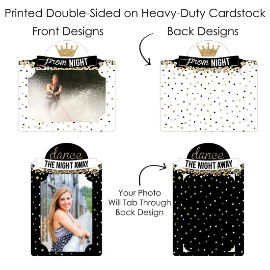 Big Dot of Happiness Prom - Prom Night Party Picture Centerpiece Sticks - Photo Table Toppers - 15 Pieces {7}