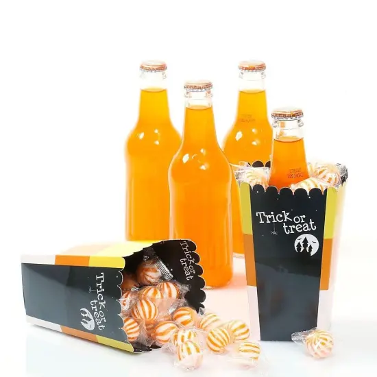 Big Dot of Happiness Trick or Treat - Halloween Party Favor Popcorn Treat Boxes - Set of 12 {7}