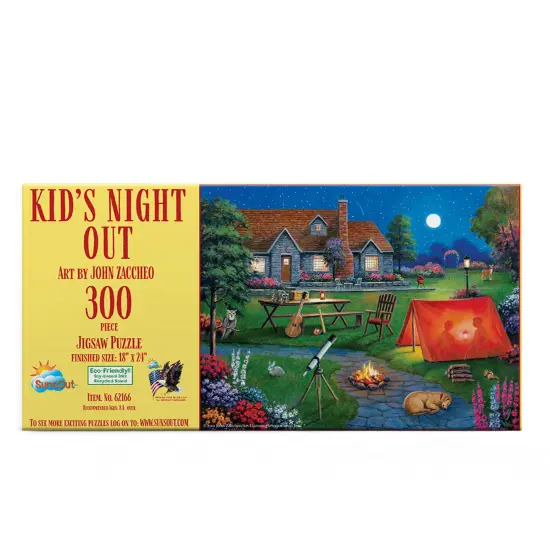 Sunsout Kids Night Out 300 pc Jigsaw Puzzle 62166 {4}
