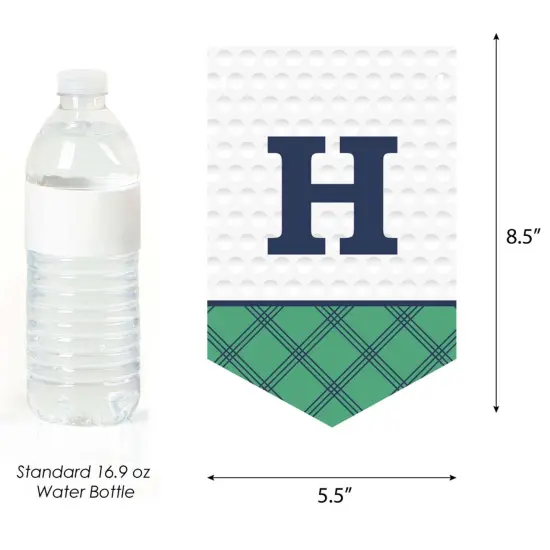 Big Dot of Happiness Par-Tee Time - Golf - Retirement Party Bunting Banner - Golf Party Decorations - Happy Retirement {4}