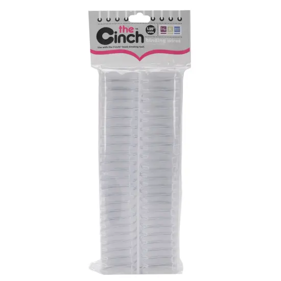 We R Cinch Wires 1.25" 2/Pkg-White {1}
