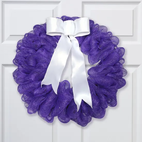 FloraCraft Decorative Mesh 10"X10yd-Purple {4}