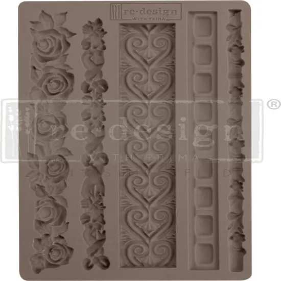 Prima Marketing Re-Design Mould 5"X8"X8mm-Elegant Borders {3}