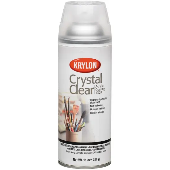 Krylon(R) Crystal Clear Acrylic Coating Aerosol Spray-11oz {1}