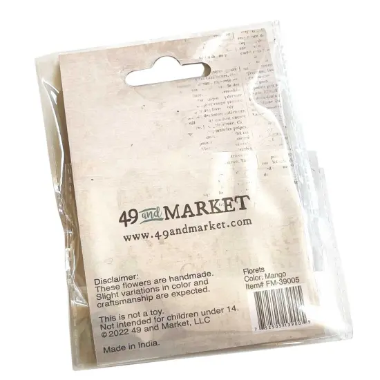 49 And Market Florets Paper Flowers Celery {4}