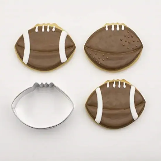 Ann Clark Football with laces Cookie Cutter 3 1/2" {4}