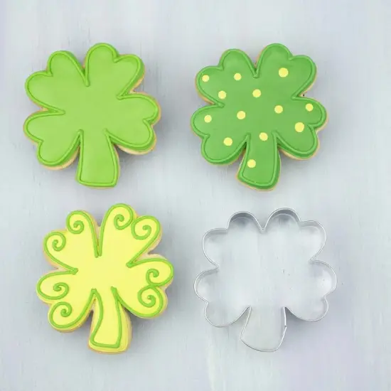Ann Clark Four Leaf Clover Cookie Cutter 3 3/4" {2}
