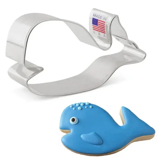 Ann Clark Cute Whale Cookie Cutter {1}