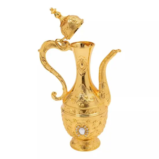 Vintage Turkish Tea and Coffee Set with Pot and 6 Cups {4}