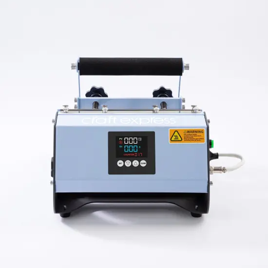 2-in-1 Blue Elite Pro Max Tumbler Heat Press - Blue {2}