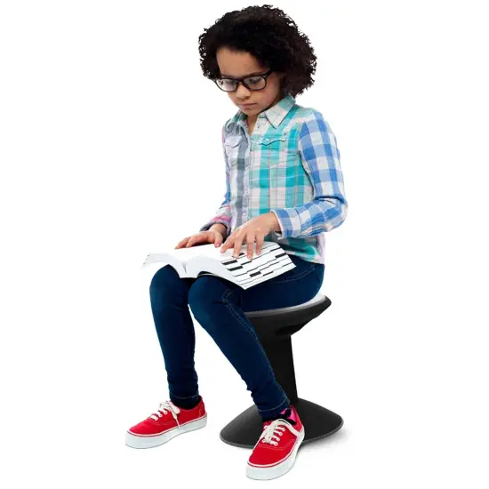 Wiggle Stool, Black {4}