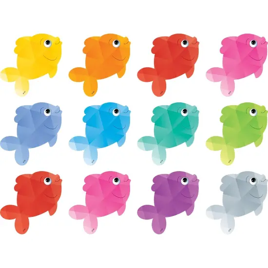 Colorful Fish Mini Accents, 36 Per Pack, 6 Packs {1}