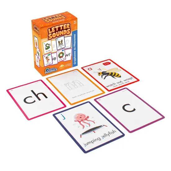 Rainbow Phonics Letter Sound Cards, Graphene to Phoneme {1}