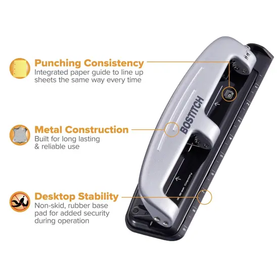 Bostitch EZ Squeeze Three Hole Punch {5}