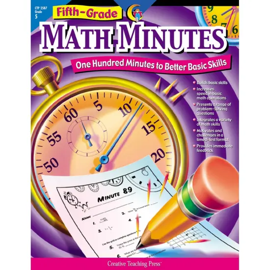 Math Minutes Book, Grade 5 {1}