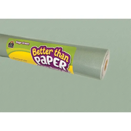 Better Than Paper&reg; Bulletin Board Roll, Sage Green, 4-Pack {3}