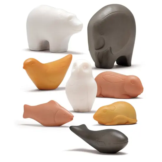 Sensory Play Animal Stone, Pack of 8 {1}