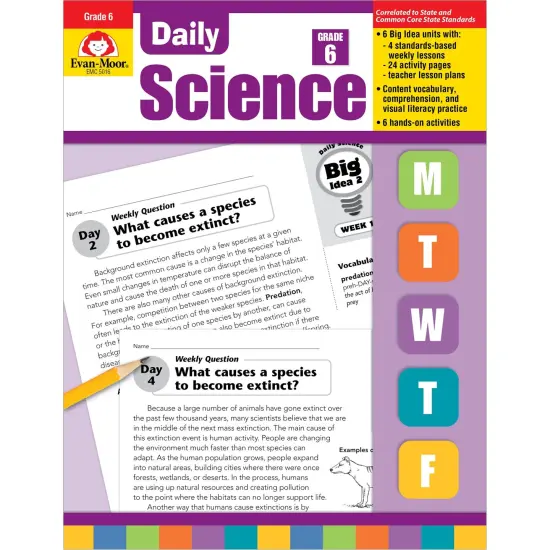 Daily Science Book, Grade 6+ {1}