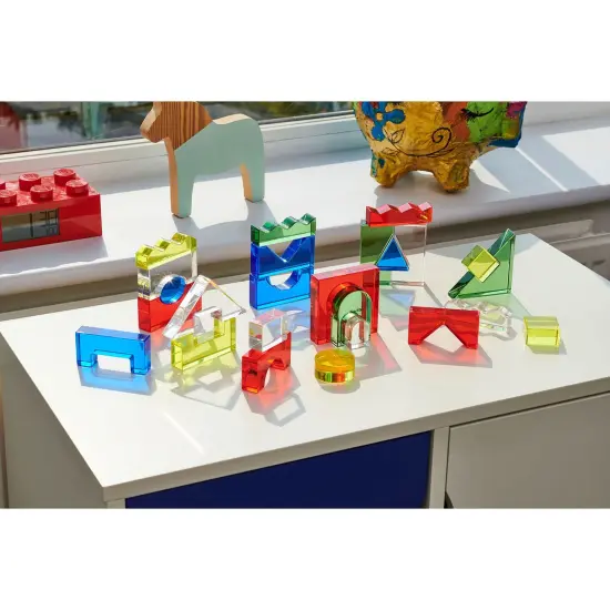 Color Crystal Block Set - Set of 25 {6}