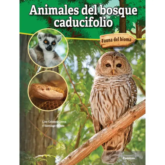Animales del bosque caducifolio Hardcover {1}